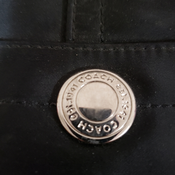 Coach #F11329 Nylon Crossbody Bag - Picture 3 of 6